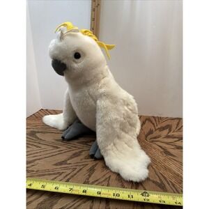 Sulphur‎ Crested Cockatoo Plush White Animal 12" Wild Republic Bronx Zoo NYC